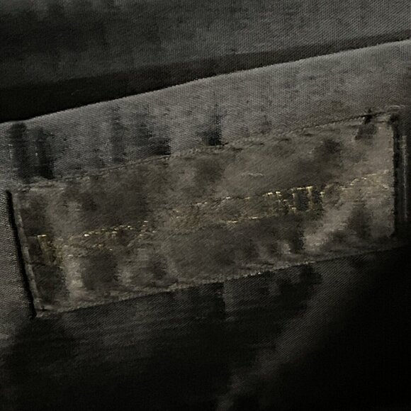 Jessica McClintock Black Sequin Handbag Clutch‎ Purse Chain Shoulder Strap - Picture 11 of 11